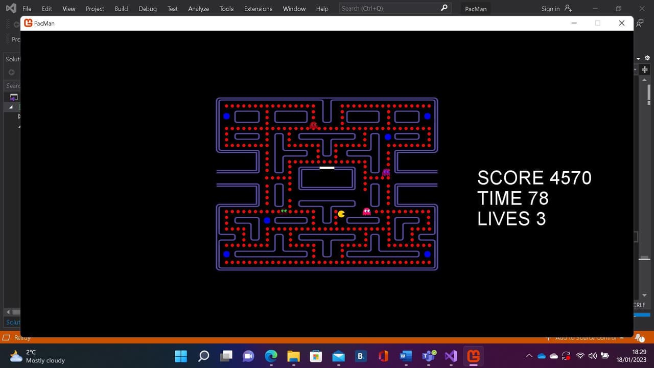 Pacman Copy Cat C#
