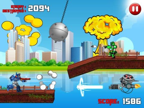 A Transforming Robo War screenshot 2