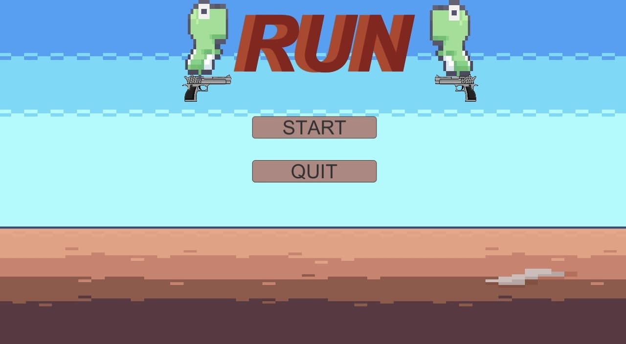 Dino Run Gun!