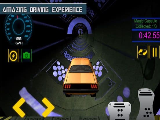 Impossible Car Tracks Space