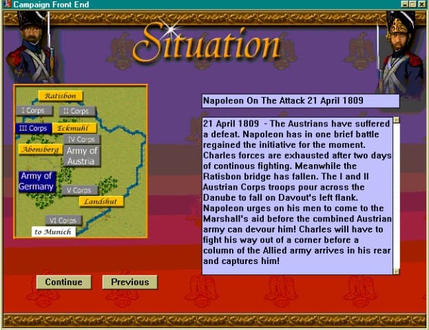 Napoleonic Battles: Campaign Eckmuhl screenshot 2