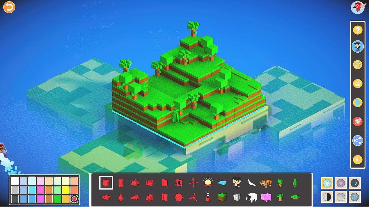 Blox 3D World (itch) screenshot 2
