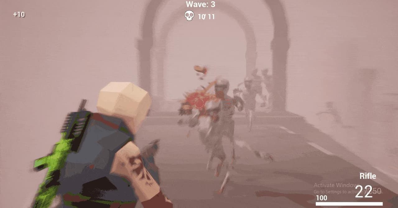 Infinity Zombie Shooter screenshot 2