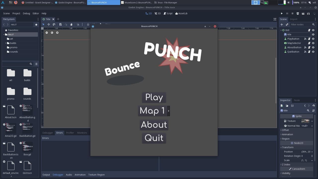 BouncePUNCH screenshot 2