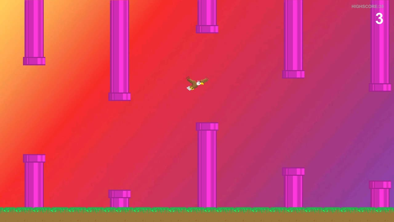 Flappy Eagle screenshot 3