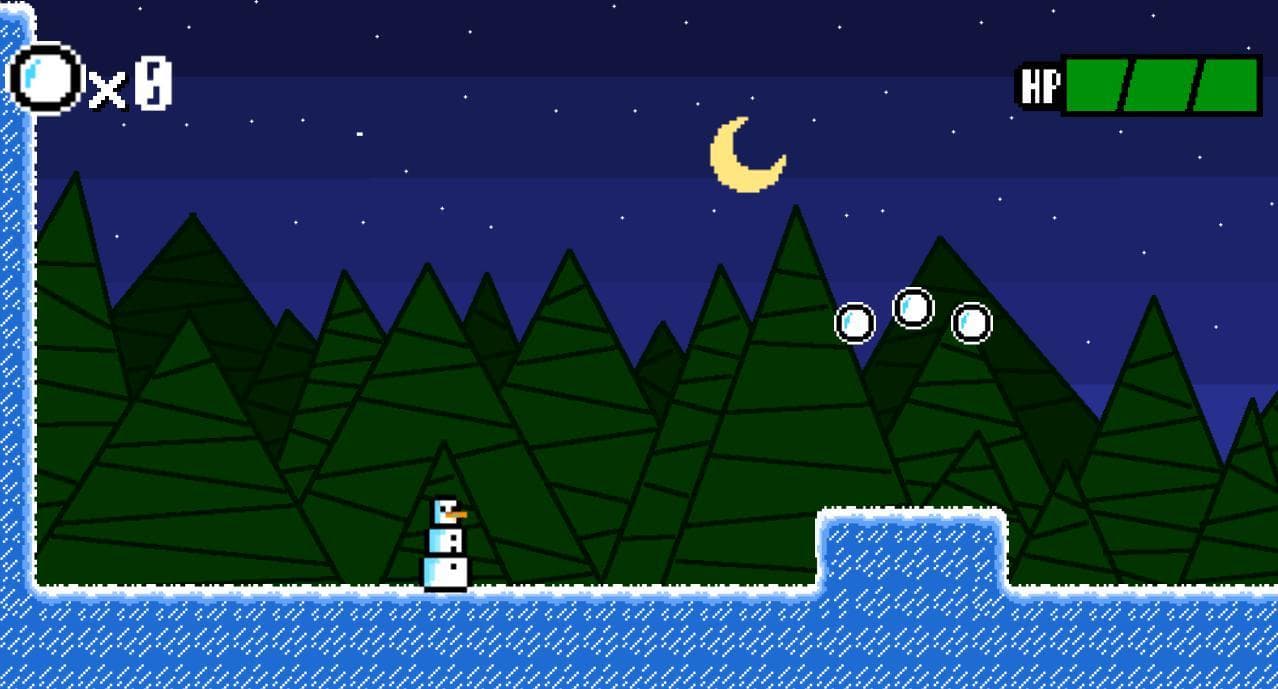 Snowman Game (itch) screenshot 2