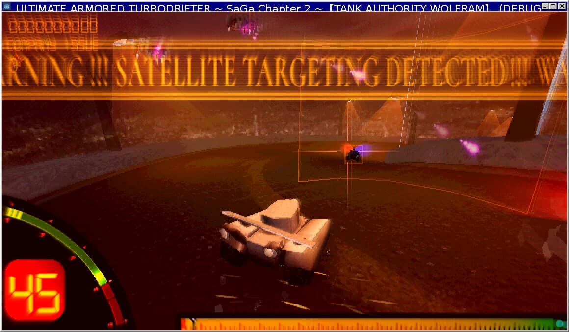 ULTIMATE ARMORED TURBODRIFTER ~ SaGa Chapter 2 ~【TANK AUTHORITY WOLFRAM】 screenshot 2