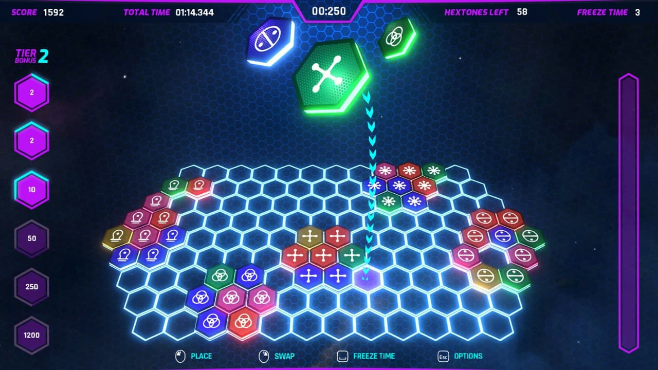 Hextones: Spacetime screenshot 4