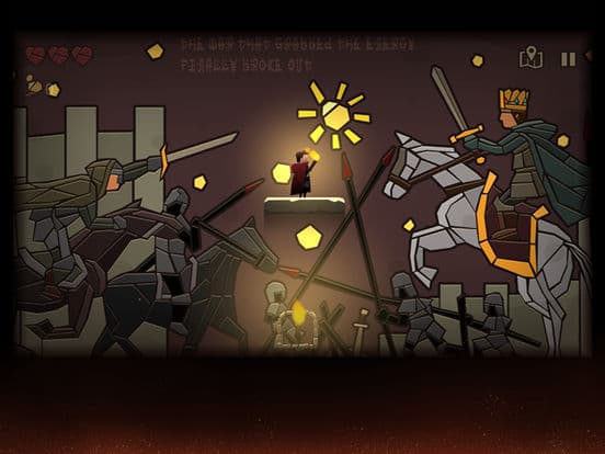 Hero and Castle.