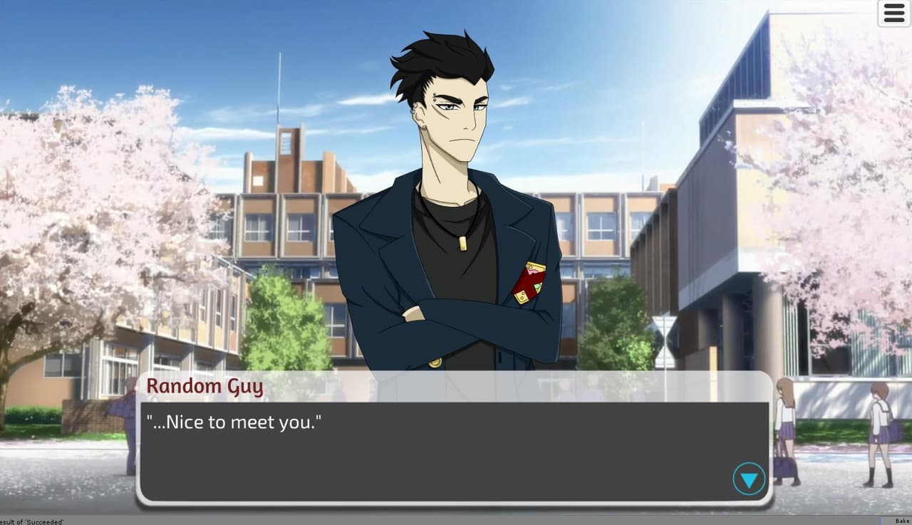 A basic Otome game!