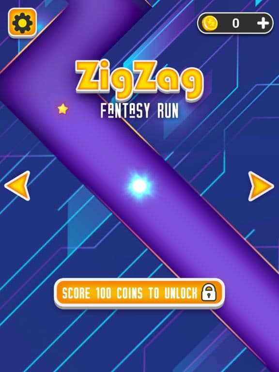 ZigZag Fantasy Run Lite screenshot 4