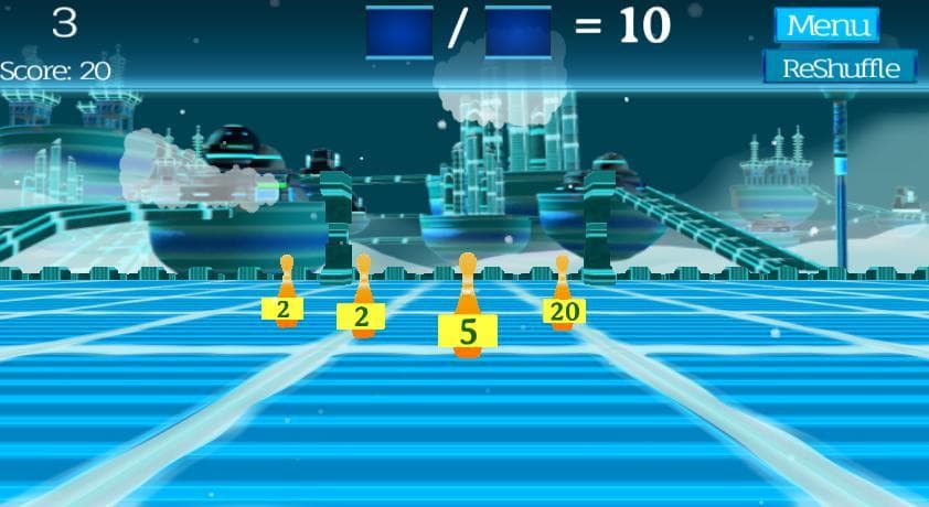 Bowling with Numbers screenshot 3