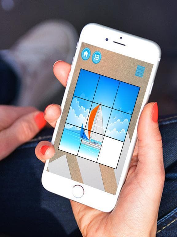 Transporter Slide Puzzle For Kids screenshot 5