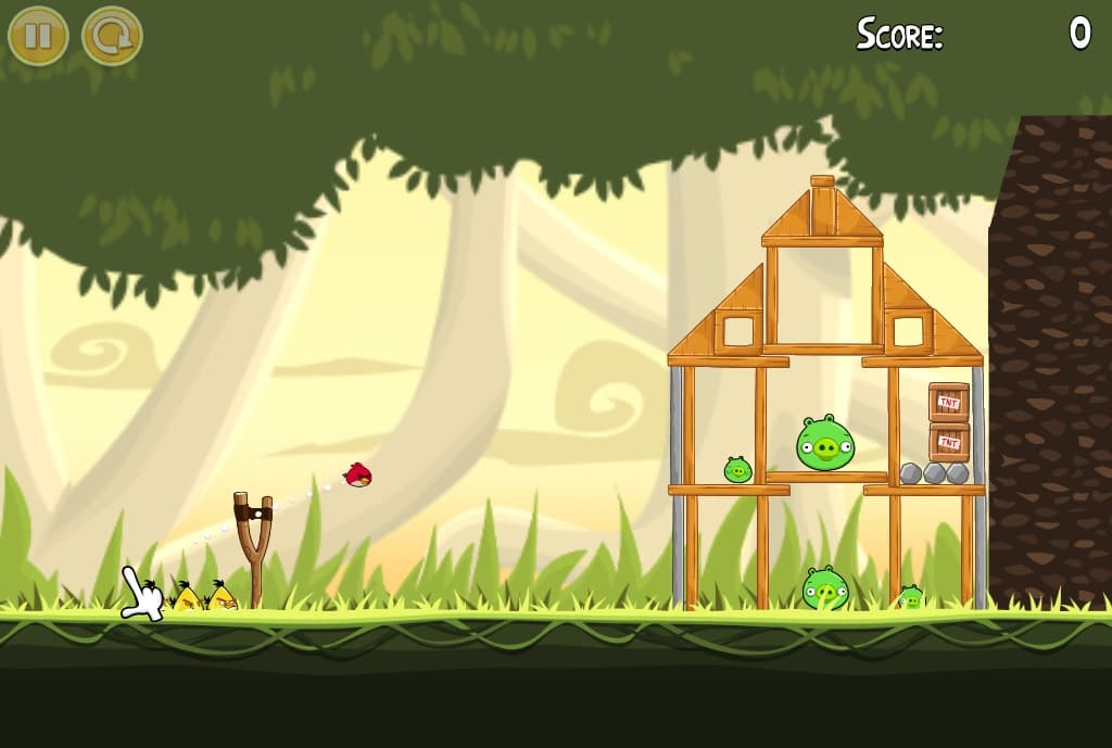 Angry Birds Danger Adove screenshot 2