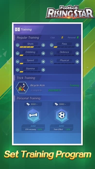 Football Rising Star screenshot 2
