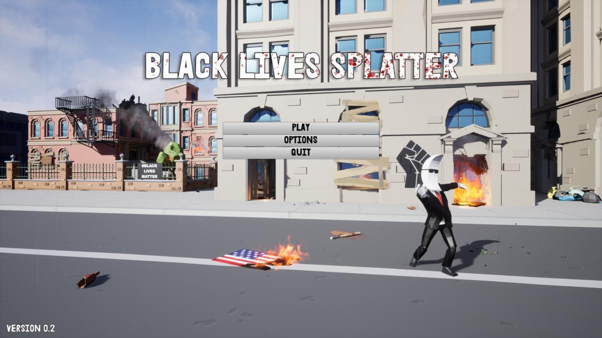 Black Lives Splatter