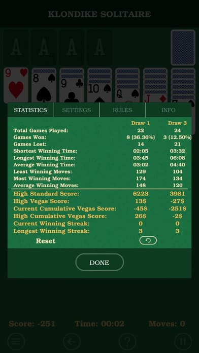 Solitaire. Classic Klondike patience card game. screenshot 5