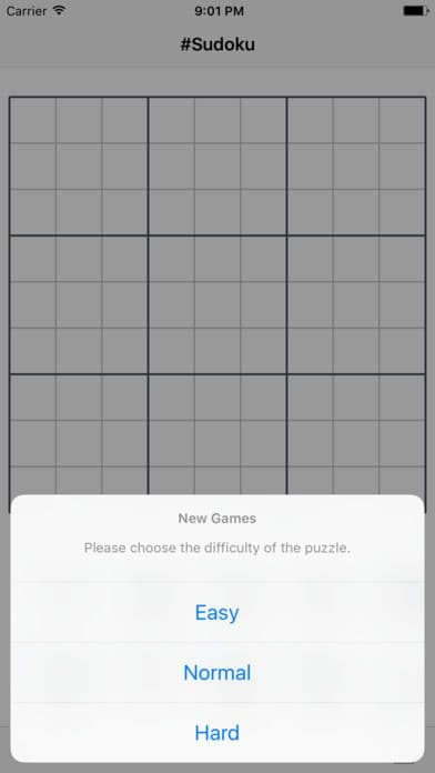 #Sudoku screenshot 2