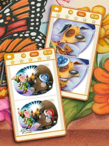 Animal Kingdom Spot the Difference Picture Hunter Puzzle Games for Kids and Family- Search and find differences in each pic! Free Edition screenshot 4