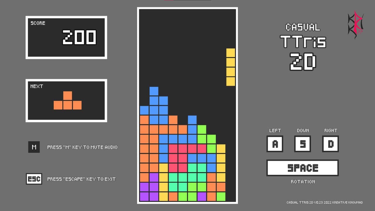 Casual TTRis 2D screenshot 2