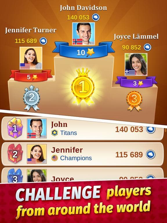 Solitaire Social: Classic Game screenshot 3