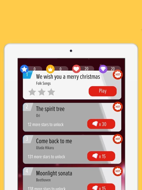 piano ladybug mira Tiles screenshot 3