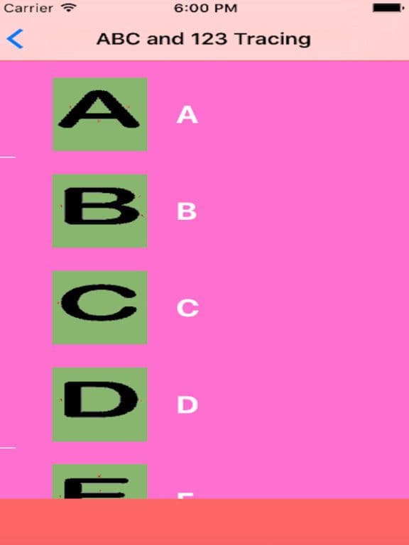 Pre School Letter Tracer writing practice - Alphabet flashcard tracing phonics and drawing