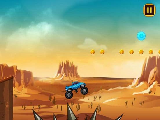 Hill Monster Truck:Stunt Racing screenshot 4