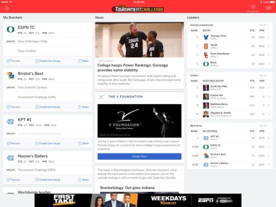 ESPN Tournament Challenge screenshot 5