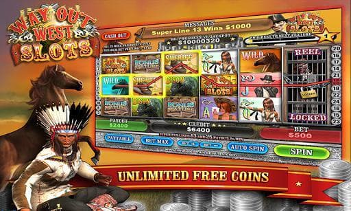 Way Out West Slots FREE screenshot 2