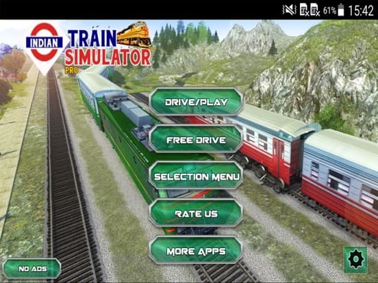 Indian Train Racing Simulator screenshot 2