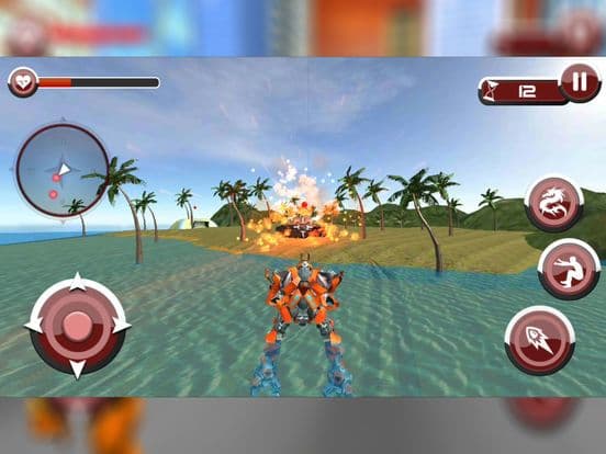Sea Dragon Robot Transform War screenshot 3