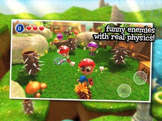 Crazy Hedgy - 3D Platformer screenshot 3