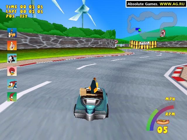 Woody Woodpecker Racing screenshot 3