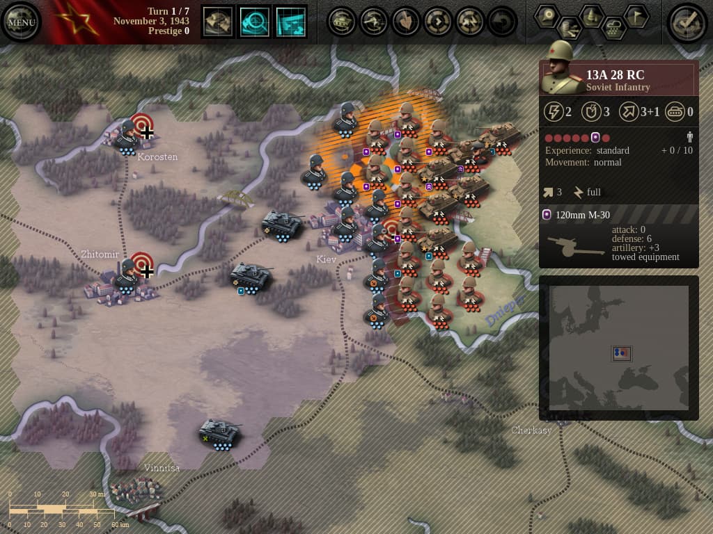 Unity of Command: Red Turn screenshot 4