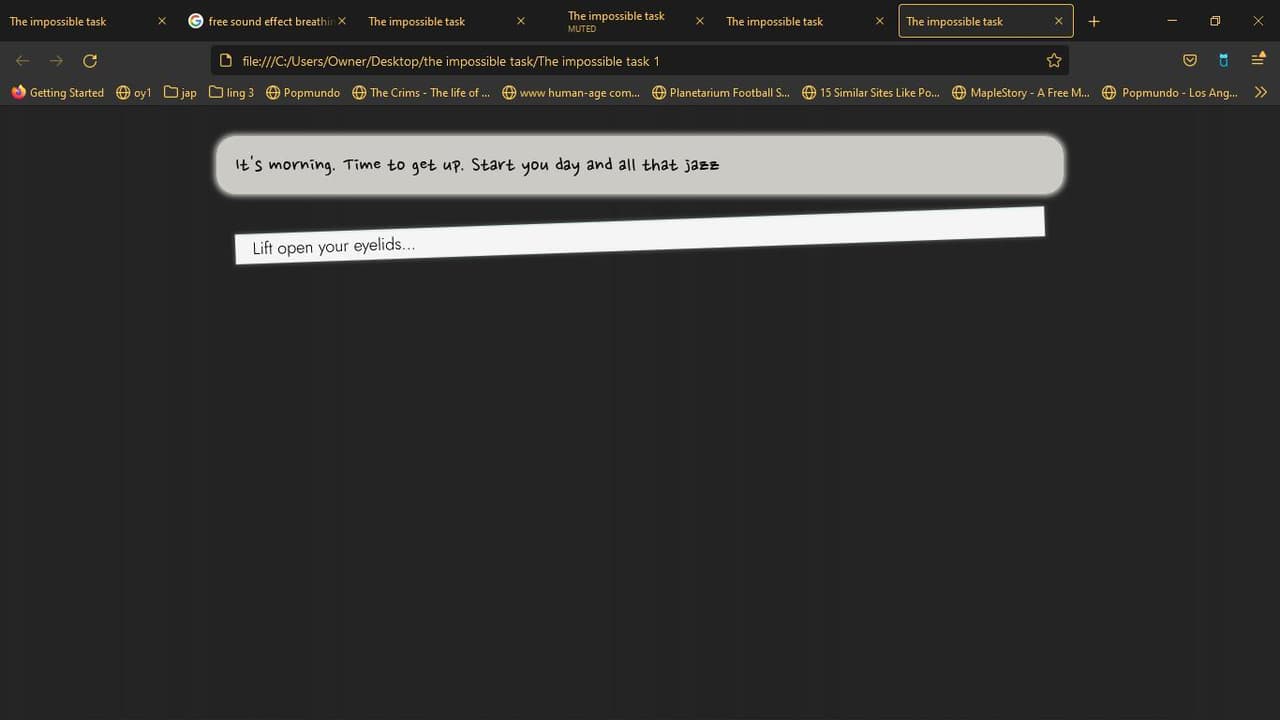 The Impossible Task screenshot 2