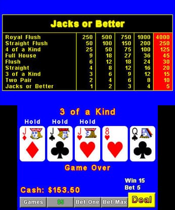 Plain Video Poker screenshot 3
