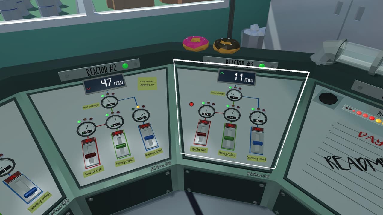 Nuclear power plant simulator screenshot 3