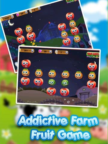 Farm Fruit Poppers - A Fun Puzzle Game screenshot 3