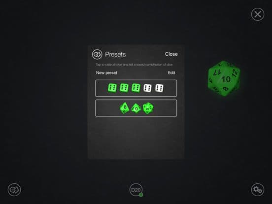 Nice Dice - 3D dice roller