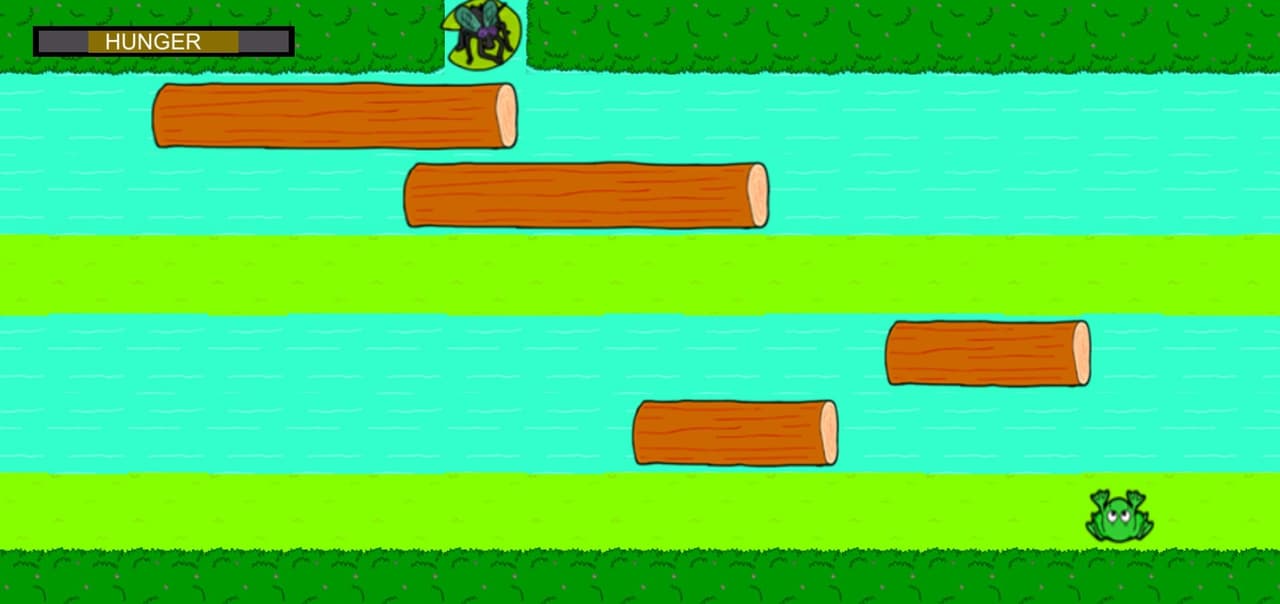 Frogger - Grab the Flies! screenshot 2