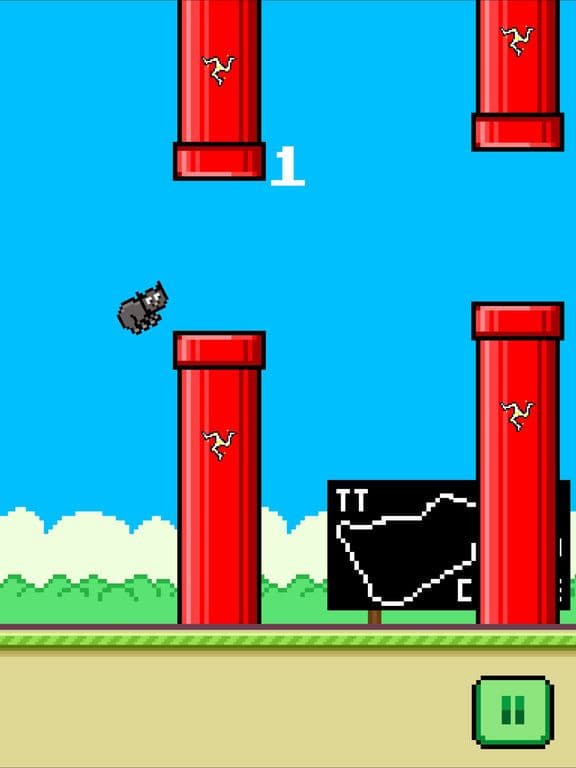 Flappy Manx Cat - Free screenshot 4