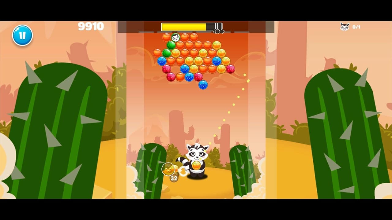 Raccoon Hero: Among The Cacti