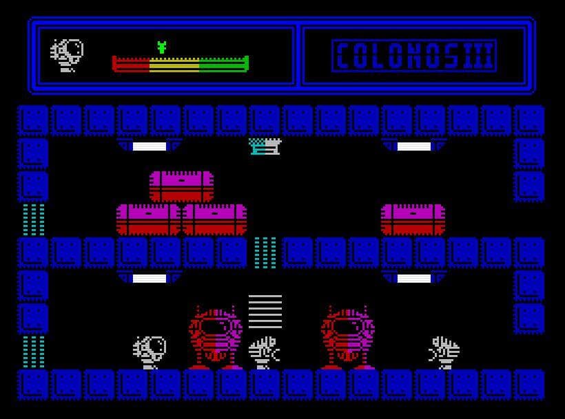 COLONOS III - ZX Spectrum 48k screenshot 4
