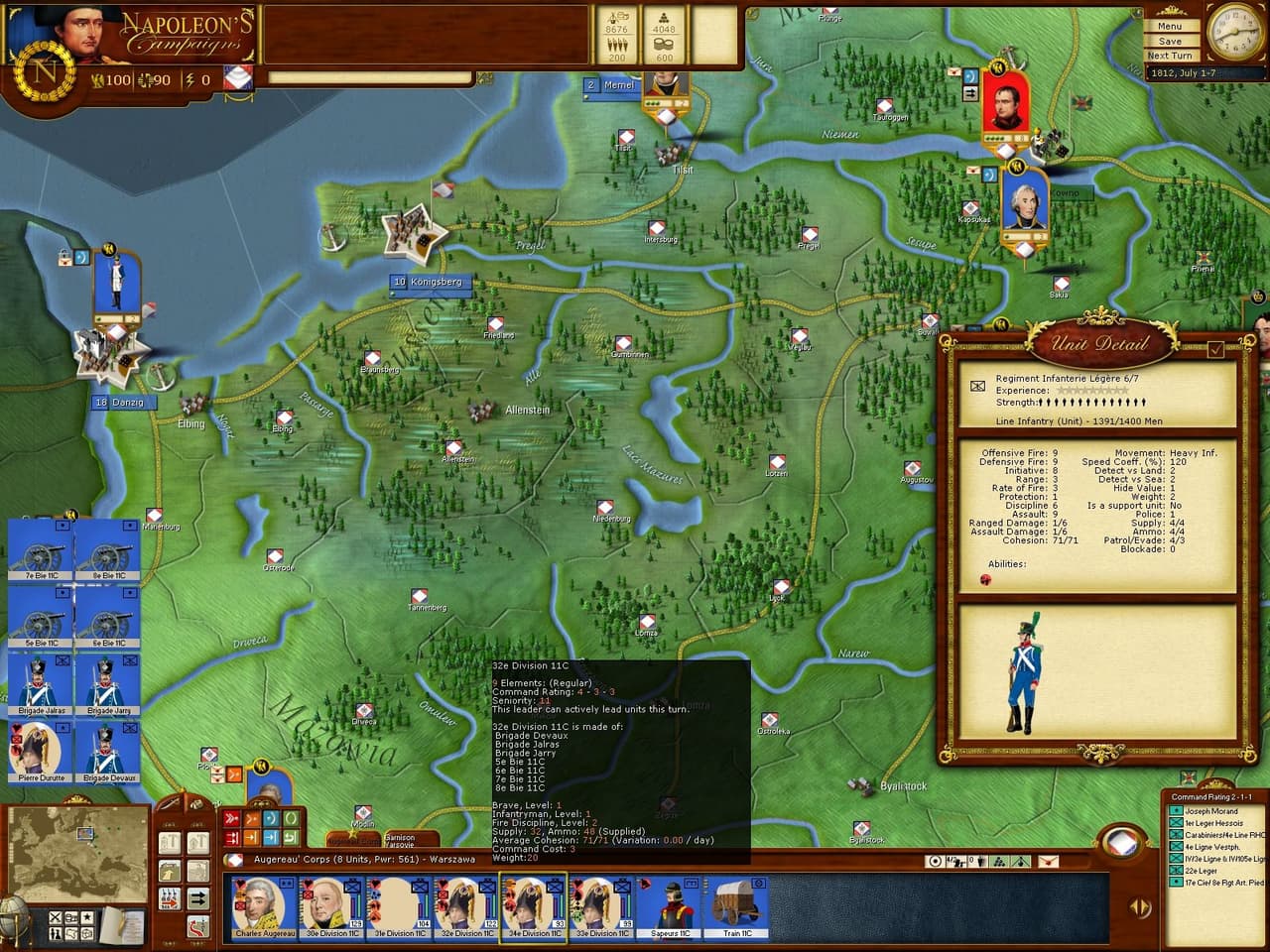 Napoleons Campaigns screenshot 3