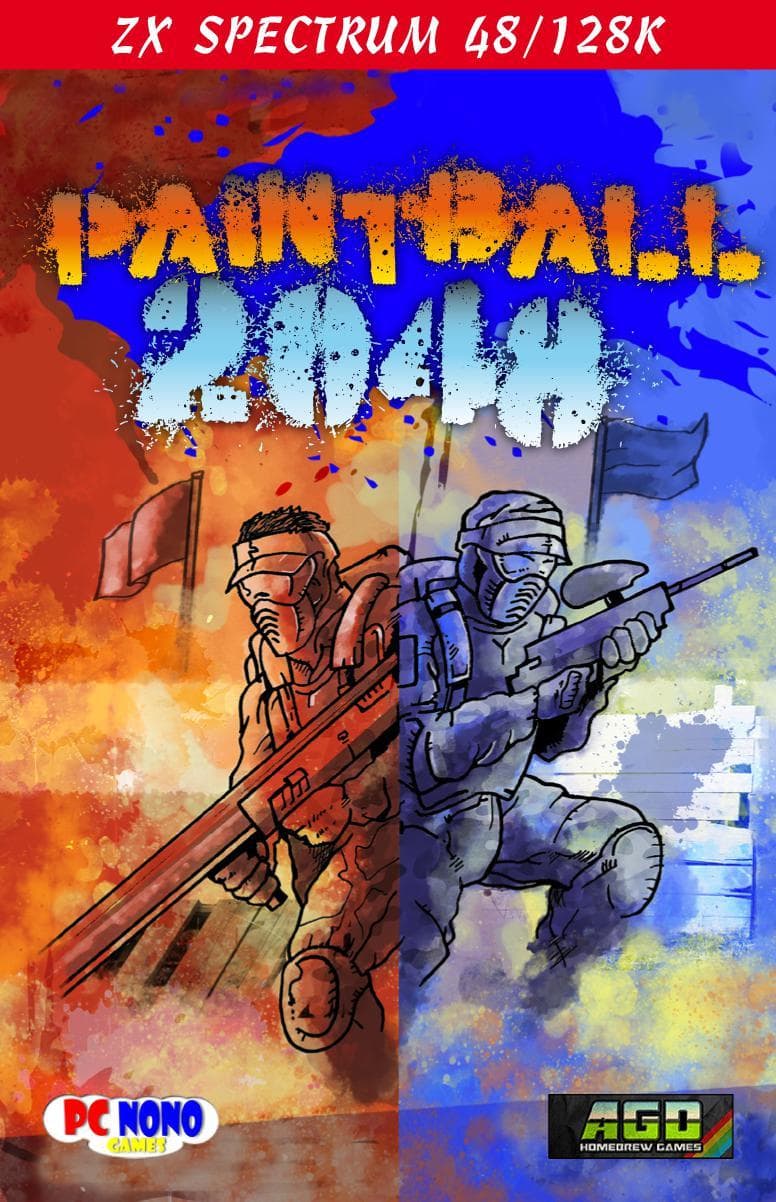PAINTBALL-2048 ZX Spectrum 48/128K screenshot 2
