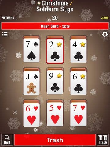 Christmas Solitaire Sage