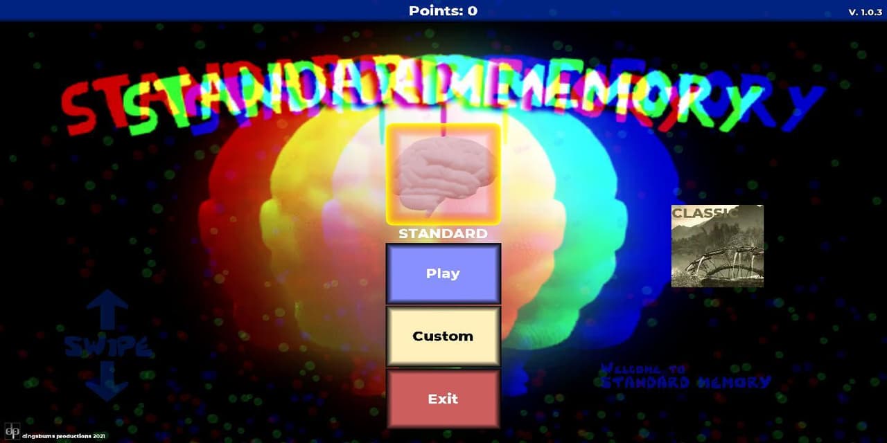 Standard Memory screenshot 2