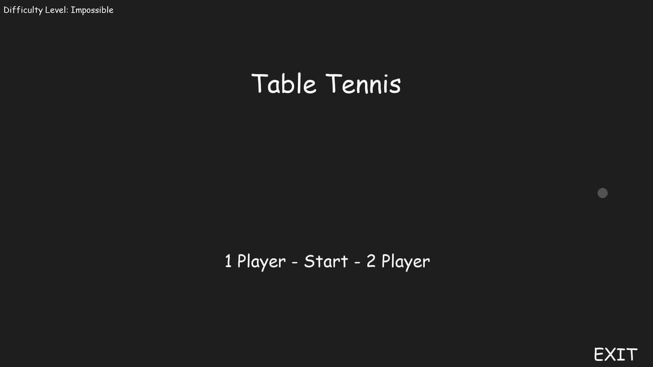 Table Tennis (itch) (MysticalPiano) screenshot 2