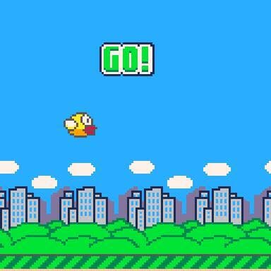 Flappy Bird Pico-8 screenshot 2